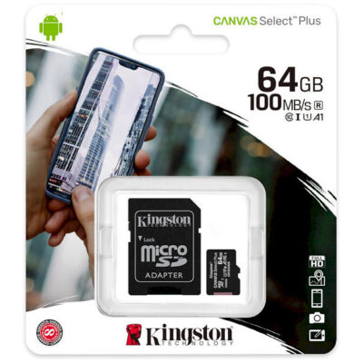 Карта пам’яті Micro SD 64Gb Kingston Class10
