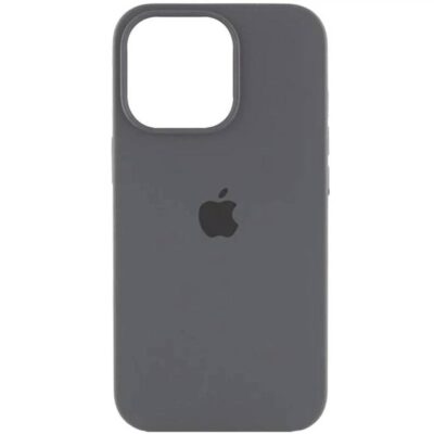 iPhone 14 Pro Max Silicon Case FULL №23 Gray