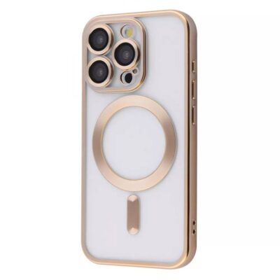 Накладка MagSafe MATTE Iphone 15 Pro Max Yellow