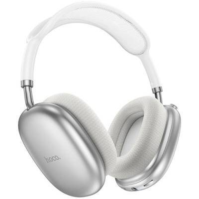 Bluetooth-гарнитура Hoco W55 (мониторы) Silver - Image 4