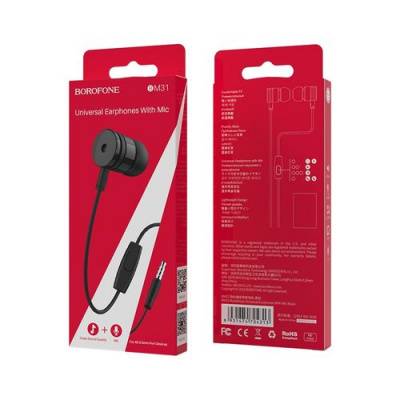 Гарнитура Borofone BM31 Black