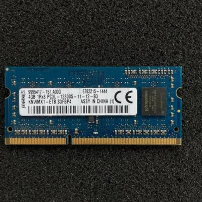 DDR3 4Gb Kingston 1Rx8 PC3L-12800s-11-12-B3