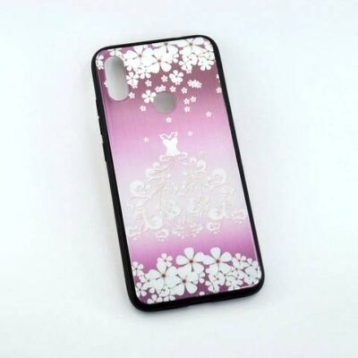 Чехол Redmi 7 Silicon Glass Print
