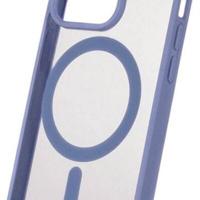 Накладка MagSafe MATTE Iphone 15 Pro Max Light Blue