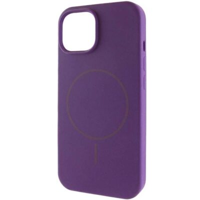 Чохол iPhone 14 Silicon BEATS with MagSafe №9 Amethyst