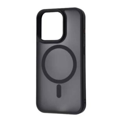 Накладка MagSafe Berlia Smooth Series Iphone 15 Black
