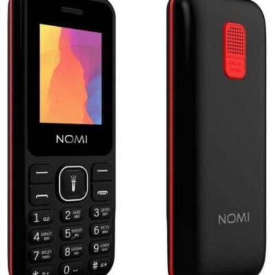 Телефон Nomi i1880 Black-Red UA UCRF