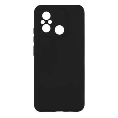 Чохол Redmi 11A / 12C Silicone Original Full №1 Black