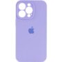 Чохол iPhone 14 Pro Silicon Case FULL Camera №7 Lavander