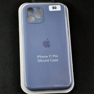 iPhone 11 Pro Silicon Case FULL Camera №50 Charcoal grey