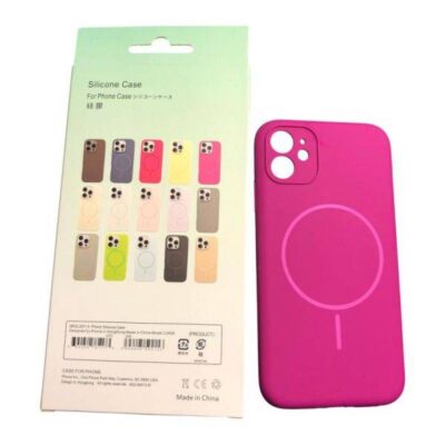 Чохол iPhone 17 Silicon BEATS with MagSafe №10 Sunrise Pink