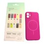 Чохол iPhone 17 Silicon BEATS with MagSafe №10 Sunrise Pink