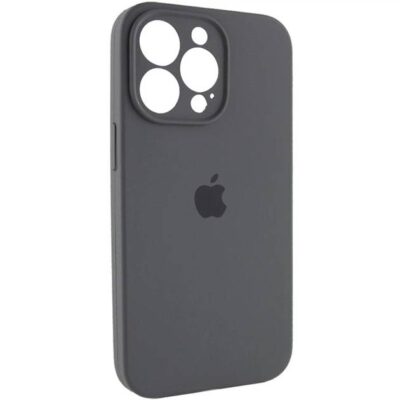 iPhone 15 Pro Silicone Case FULL Camera №15 Marengo