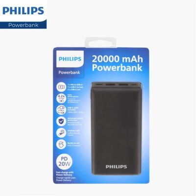 Powerbank 20000 mAh Philips 20W
