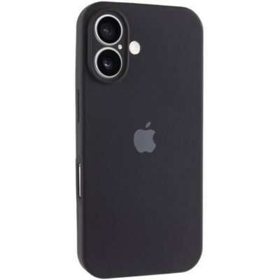 iPhone 16 Silicon Case FULL Camera №18 Black
