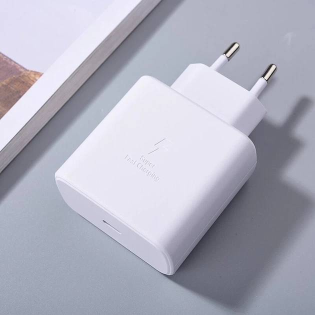 МЗП 1Port Samsung EP-TA845 Compact USB-C PD 45W White