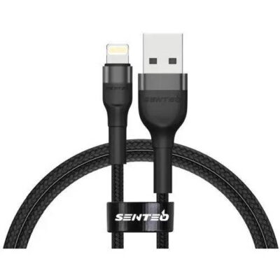 PD Senteo ST-01 Montes 30W Type-C to Lightning 1.2m Black