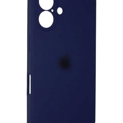 iPhone 16 Silicon Case FULL Camera №8 Midnight blue