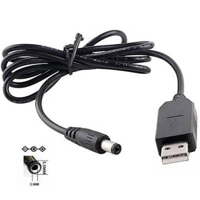 Кабель питания для роутеров (USB 5.5mm 5-12V 1m)