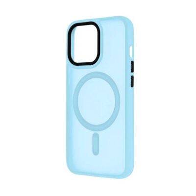 Накладка MagSafe MATTE Iphone 14 Light Blue
