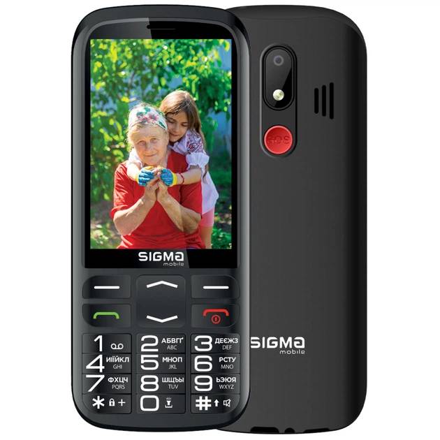 Телефон Sigma Comfort 50 CF211 OPTIMA Type-C Black UA UCRF