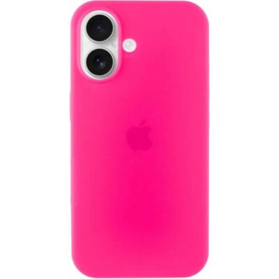 iPhone 16 Plus Silicon Case FULL Camera №19 Pink