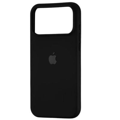 Чохол iPhone 17 Pro Max Silicon Case FULL №18 black