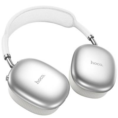 Bluetooth-гарнитура Hoco W55 (мониторы) Silver - Image 3