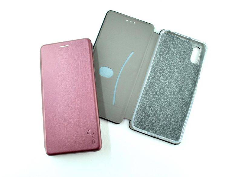 Чехол-книга Redmi 9A Marsala 4you