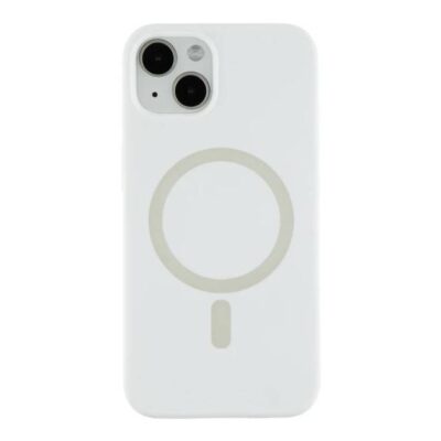 Чохол iPhone 13 Silicon BEATS with MagSafe №4 Snow