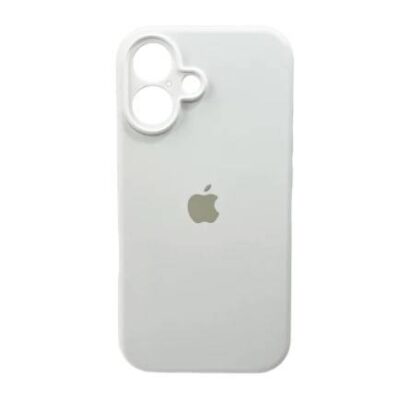 iPhone 16 Silicon Case FULL Camera №9 White
