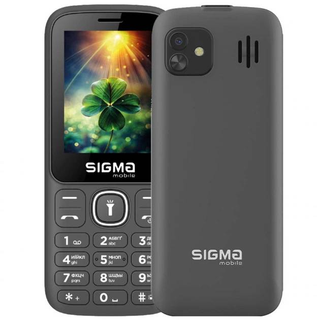 Телефон Sigma X-Style 242 Lucky Grey UA UCRF
