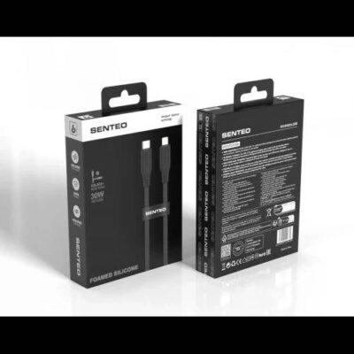 PD Senteo SL-05 Silicone Type-C to Lightning Black