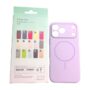 Чехол iPhone 17 Pro Silicon BEATS with MagSafe №2 Lilac