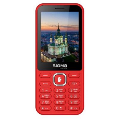 Телефон Sigma X-Style 31 Power Type-C Red UA UCRF