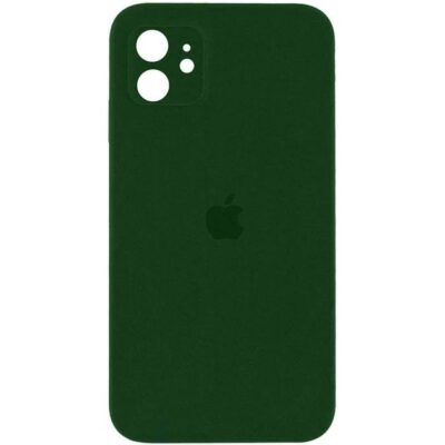 iPhone 11 Silicon Case FULL Camera №1 Green
