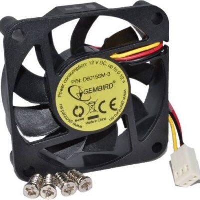 Вентилятор Gembird D60SM-3/60x60x25mm. 3pin