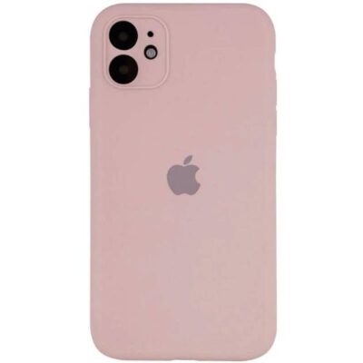 iPhone 11 Silicon Case FULL Camera №19 Pink sand