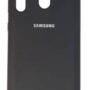 Чехол Samsung M30 Silicone Smitt Black