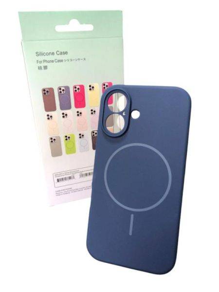 Чохол iPhone 15 Silicon BEATS with MagSafe №9 Amethyst