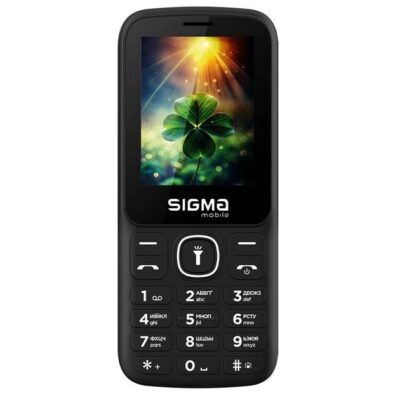 Телефон Sigma X-Style 242 Lucky Black UA UCRF