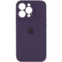 iPhone 16 Pro Max Silicon Case FULL Camera №30 Purple