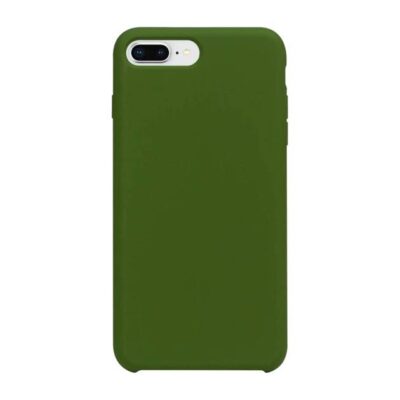 IPhone 8 Plus Silicon Case FULL №67 Moss green