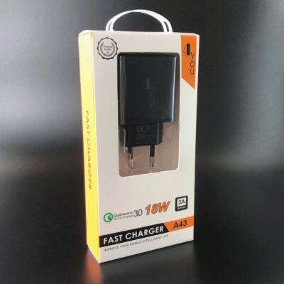 МЗП 1Port 4you A43 18w + Micro Usb Black