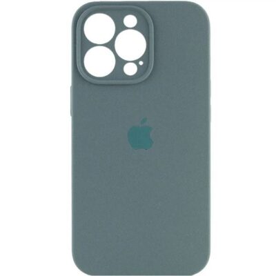 Чохол iPhone 16 Pro Silicon Case FULL Camera №68 viridian