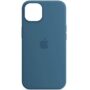 iPhone 13 Silicon Case FULL №54 Steel blue