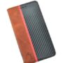 Чехол книга Samsung A21s/A217 Carbon Dark Brown/Black