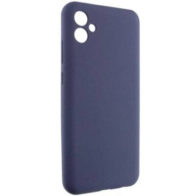 Чохол Samsung A07 (4G) Silicon FULL №14 Dark blue