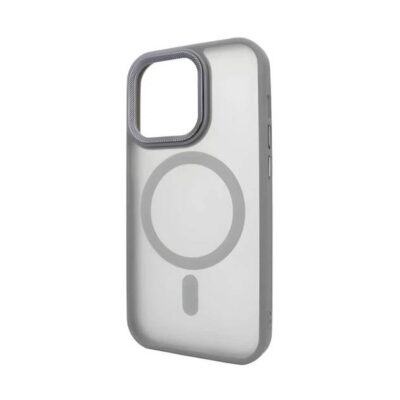 Накладка MagSafe MATTE Iphone 15 Grey