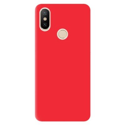 Чехол Xiaomi MI A2 Lite Silicone Red
